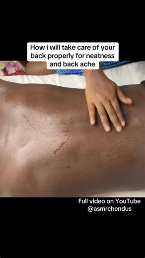 Back care ASMR #lovethasmr #asmr #asmrsound #snoring #backasmr