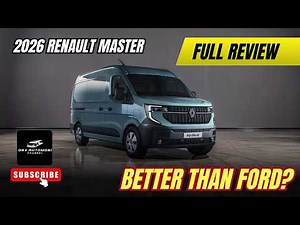 Ford Transit Killer? 2026 Renault Master: The World's Most Aerodynamic Van!