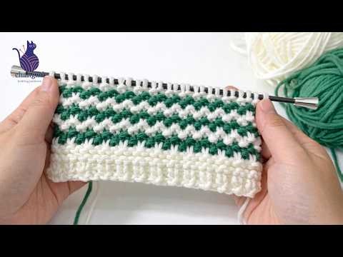 SUPER EASY & UNUSUAL Knitting Pattern for Beginners! 💛 Knitting Stitch for Baby Blanket & Bag