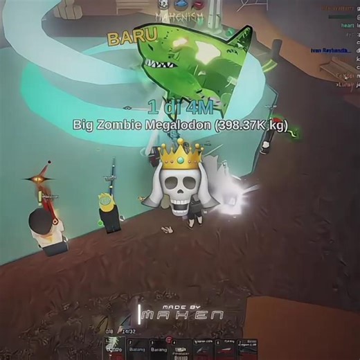 GGWP, SECRET MEGALODON FOR REAL! | ROBLOX - FISH IT #WindahBasudara #shorts