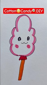 DIY CottonCandy 🍭😂 #shorts #forkids #kidsvideos #kidstv #kids #drawing #trending #diy