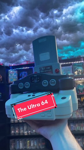 I made an ultra 64 #n64 #gamecollector #gamecollecting #collector #collectorcheck #videogames #vintage #classicgames