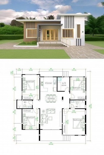 190K views · 1K reactions | Modern family home. Spacious and stylish. #houseplans #architecture #moderndesign #familyhome  #dreamhouse ℂ핋핋핆 | Dream House | Facebook