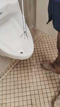 How to remove objects in urinal