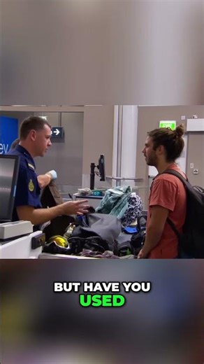 Traveler Faces Drug Scan at Airport #shorts