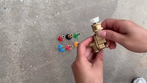M MINGLE Pressure Washer Accessories Kit, 7 Power Washer Nozzle Tips, Quick Connecting Pivoting Coupler, 1/4 inch, 4500 PSI, 8-Pack