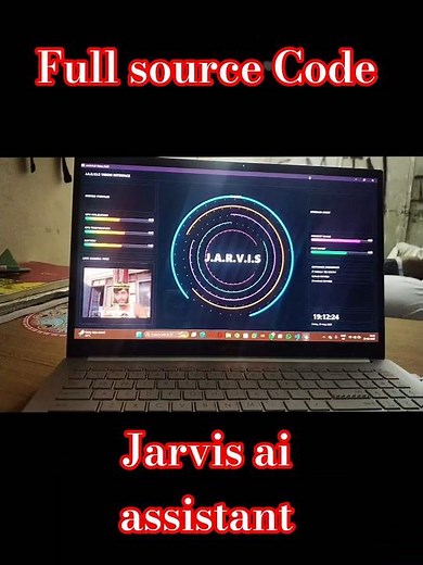 "JARVIS AI Interface Setup | Iron Man Style Personal Assistant in Your PC"