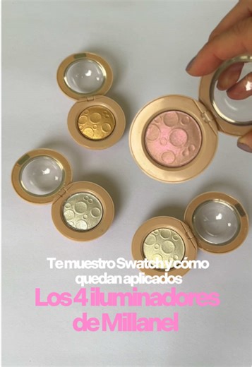 Te muestro swatch y cómo quedan aplicados los iluminadores de Millanel de la línea Nuda Beauty para sus 26 años de aniversario. Tienen una textura en crema y partículas bien reflextictivas ideal para usar en el rostro y cuerpo en cualquier parte que busques darle un toque de brilli brilli ✨ 🛒Compralos con 3 cuotas sin interés o 20%OFF con transferencia en mi tienda online www.viving.com.ar (link en bio) #IluminadorMillanel #nudabeautymillanel #iluminadornudabeauty #millanelmaquillane