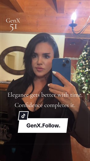 Elegance isn’t about age. It’s about confidence and experience. #genxwoman #womenover50 #elegance #confidence #aginglikefinewine
