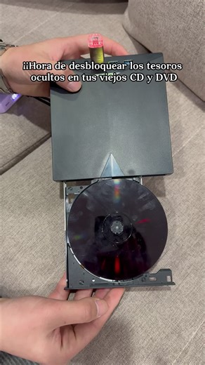 Time to unlock the hidden treasures on your old CDs and DVDs!! this 7-in-1 external drive is a cd/dvd burner that you can use for backup, view multimedia, and so much more. #ExternalDVD #OpticalDrive #USB #CD #DVDROM