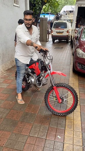 MNSTSELLER | Happy customer of mnstseller dirt bike 125 cc 55000rs this is off road bike only for bike lover for stunt and .. #wheelie #motorbike #sx #f... | Instagram