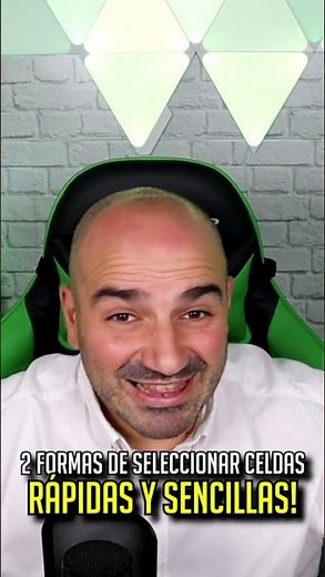 Cómo seleccionar celdas con el teclado en #excel