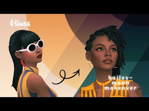 making over the bailey-moon family | the sims 4 cas