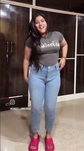 Moti Tight Gand Wali Hot Bhabhi Tight Jeans Me Damakedaar Dance Video