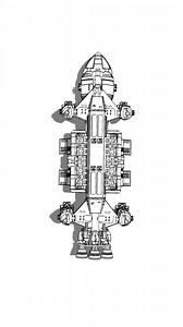 Eagle cargo lander. #Space1999 #NASA #amazon #netflixmovies #scifi #news #reelsfacebook #disney #spacecraft | Space:1999 by Nick Macarty