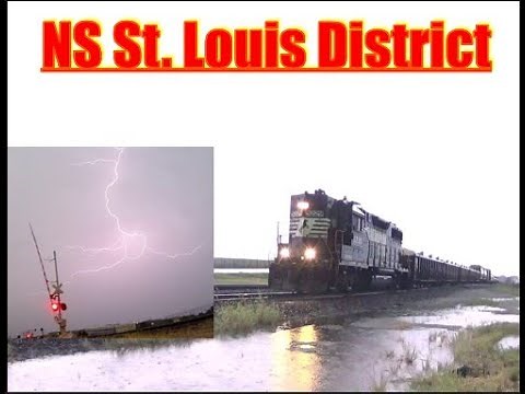 NS St. Louis District trains