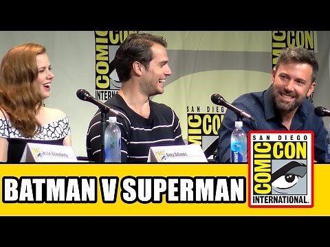 BATMAN V SUPERMAN Comic Con Panel