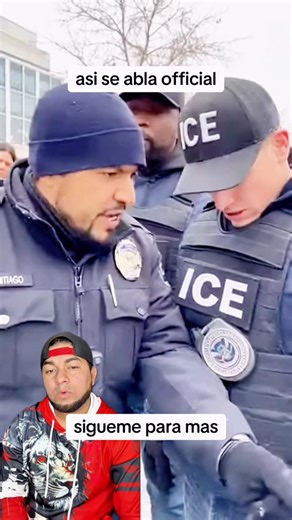 El BAD BOY | policia enfrenta agentes de ice en minesota #ice #usa #poliçe | Instagram