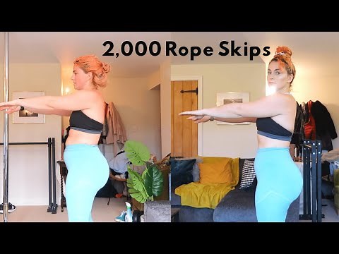 2,000 Rope Jumps a Day for 7 Days | Imogen Rose