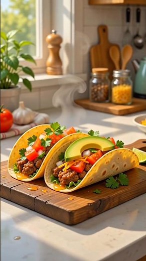 Perfect Street Tacos From Scratch 🌮 #Tacos #MexicanFood #StreetTacos #ASMRCooking #recipe e