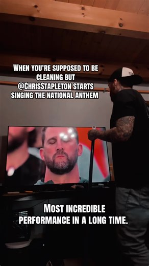 Chris Stapleton's Incredible National Anthem Performance