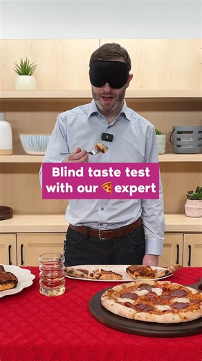8.2K views · 15 reactions | This is Sam . He's our pizza expert. But can he correctly guess all these PC® pizzas while blindfolded? 樂 | President's Choice | Facebook