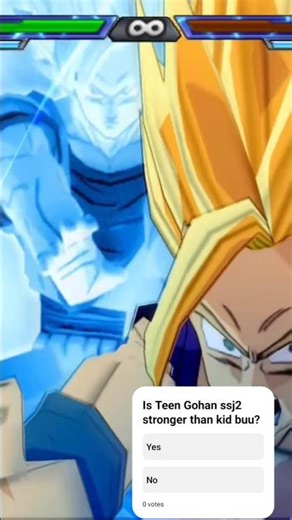 SSJ2 Gohan vs Kid Buu POWER Comparison! ⚡#dragonball #goku #dragonballz