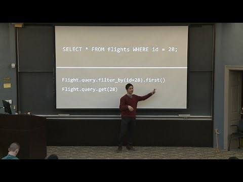 ORMs and APIs - CS50 Beyond 2019