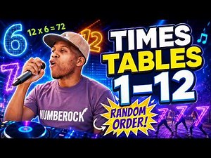 Times Tables Songs 1-12 | Except in Random Order