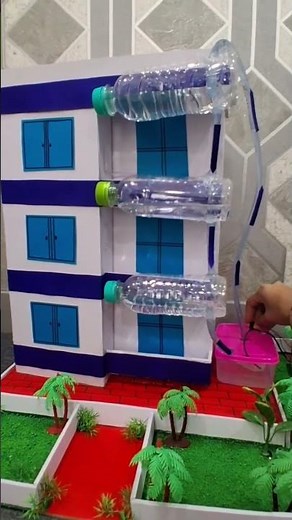 Hydroponic farming working model #scienceproject #schoolproject #diy