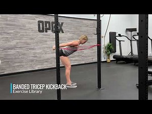 Banded Tricep Kickback