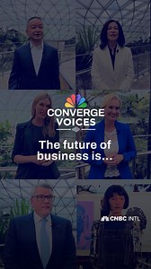 What do you think is the future of business? We challenged global business leaders to weigh in on this topic for CONVERGE VOICES, sparking bold predictions at the CONVERGE LIVE event in Singapore. Drop your answer in the comments too. Sponsored by Huawei. | CNBC International