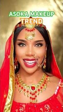 Indian Bridal Makeup Tutorial 🇮🇳💄 Asoka Trend!