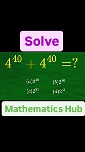 Solve #viralreels #viral #maths #solve #simplify | Mathematics Hub