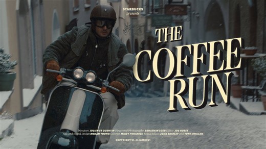 Starbucks’ stylish ad turns a simple coffee run into a grand Olympic adventure