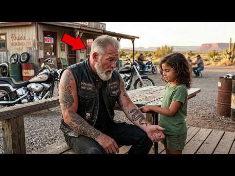 “Excuse Me, Sir! My Mommy Has That Tattoo Too!” — The Hell Angels Biker Froze in Total Shock