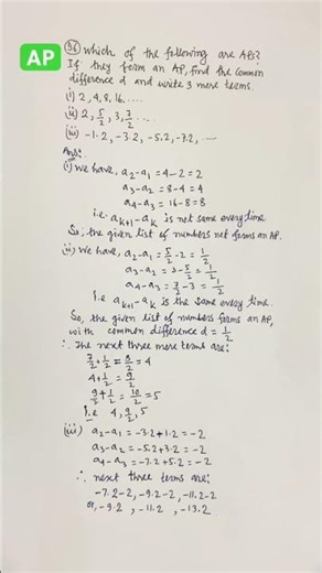 #arithmeticprogression #ncert #class10 #maths #mathematics #exam #cbse #icse