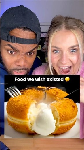 DONUTS filled with ICE CREAM 👀🍦🍩