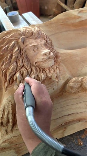 tallando con Dremel #carvingwood