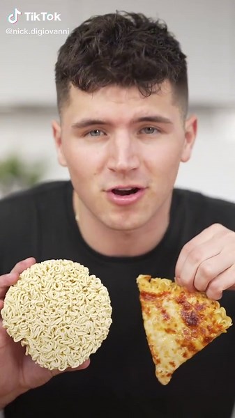 Ramen Crusted Pizza #ramen #pizza #foodhack | Gordon Ramsay