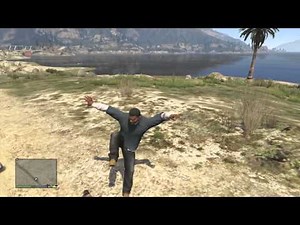 Grand Theft Auto V -=- Mountain Lion Encounter