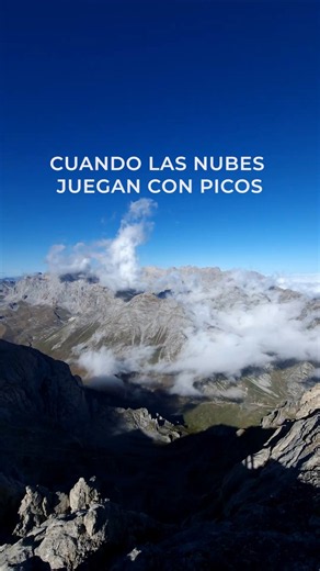 ¿Te gusta ver #PicosdeEuropa entre nubes? 💬