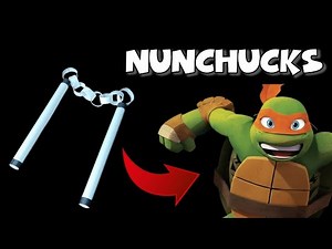 👉 😱 This Paper Nunchucks ACTUALLY Work! | Ninja Origami Tutorial 🥋