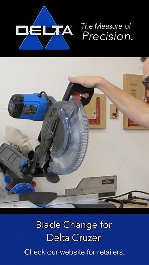 Delta Power Equipment Corp. on Instagram: "Here is a quick demonstration on the ease of changing the blade on the Delta Cruzer Miter Saw. #deltatools #TheDeltaCrew — Blade from @toolstoday — #wood #workshop #garage #tool #tools #diy #rustic #rusticdecor #handmade #upcycle #satisfying #exoticwood #reuse #recycle #recycled #reclaimed #dowoodworking #bestigwoodworking #mfptribe #mfpbehindthescenes #finewoodworking"