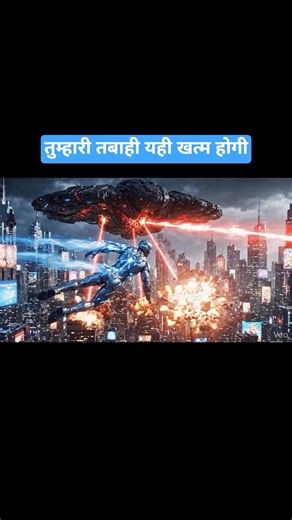 alien attack on city #alien #spaceship #superhero #shorts