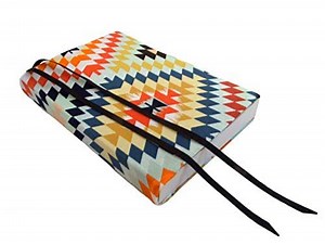 6 Inch Trade Paperback Book Covers for Adults, 8.5x5.5 to 9x6, Bold Southwest Stretch Fabric Book Cover for Small Paperbacks and Hardcover Books and Journals, Book Sleeve Small