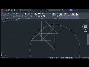 How to draw oblique circles on AutoCAD. (part 1)
