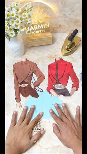 1 pattern 2 style 😍 #diy #drape #patternmaker #fashion #sewing #sewingtutorial