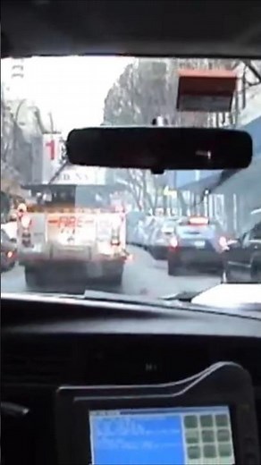 Ride along with FDNY Battalion 10 #fdny #firetruck #firefighter #manhattan #shorts #firedepartment