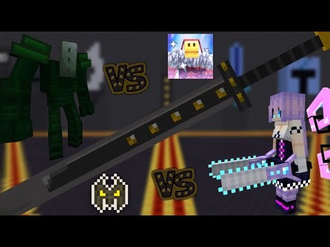 Observer vs Terramity / TM-29 Chainsaw Girl vs Mowzies Mobs | Minecraft Mob Battle | Viewers Request